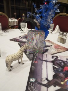 Spotted checking out the table favors.