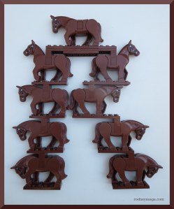 LEGO brown horse R