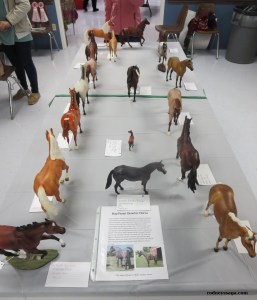 Class 116. Quarter Horses Breyer, Table 1