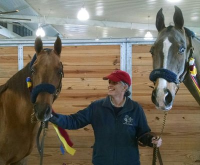 A rider (driver) is nowhere without a good horse. Photo by Melissa Croxton