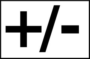 plus minus