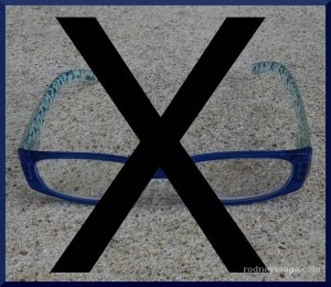 I sadly say goodbye to cheap glasses.