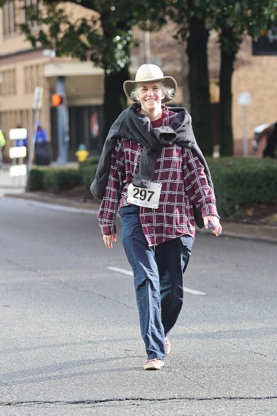 Photo of person walking