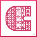computer drawing of the letter C