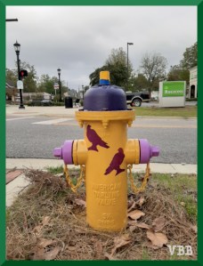 photo of a painted fire hydrant